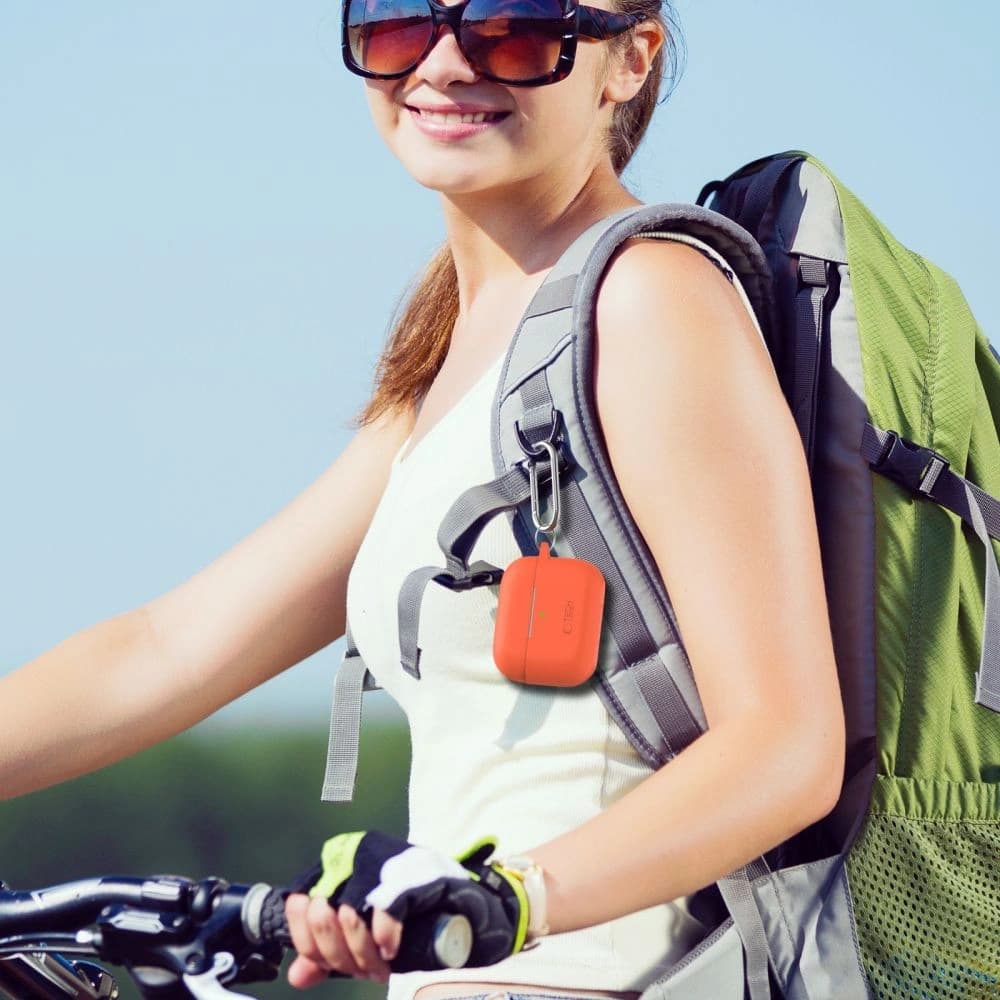 Etui Tech-Protect Silicone Hook Apple Airpods Pro 1 / 2 Lavender - 5