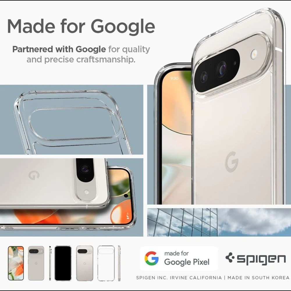 Spigen Hülle Ultra Hybrid Google Pixel 9 / 9 Pro Kristallklar - 20