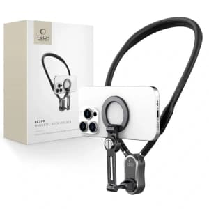 Suport de gât MagSafe magnetic Tech-protect AC100 negru
