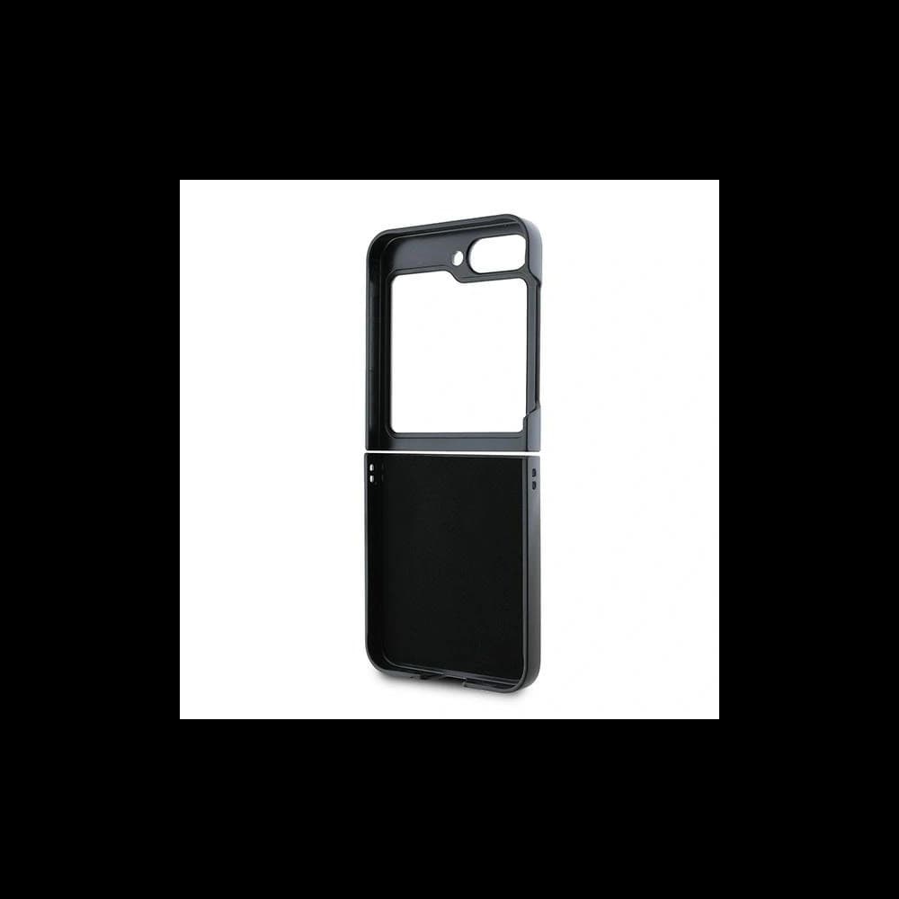Etui Guess GUHCZF64GMGGR Samsung Galaxy Z Flip 6 / 7 FE bőr 4G fém logó fekete/black - 7