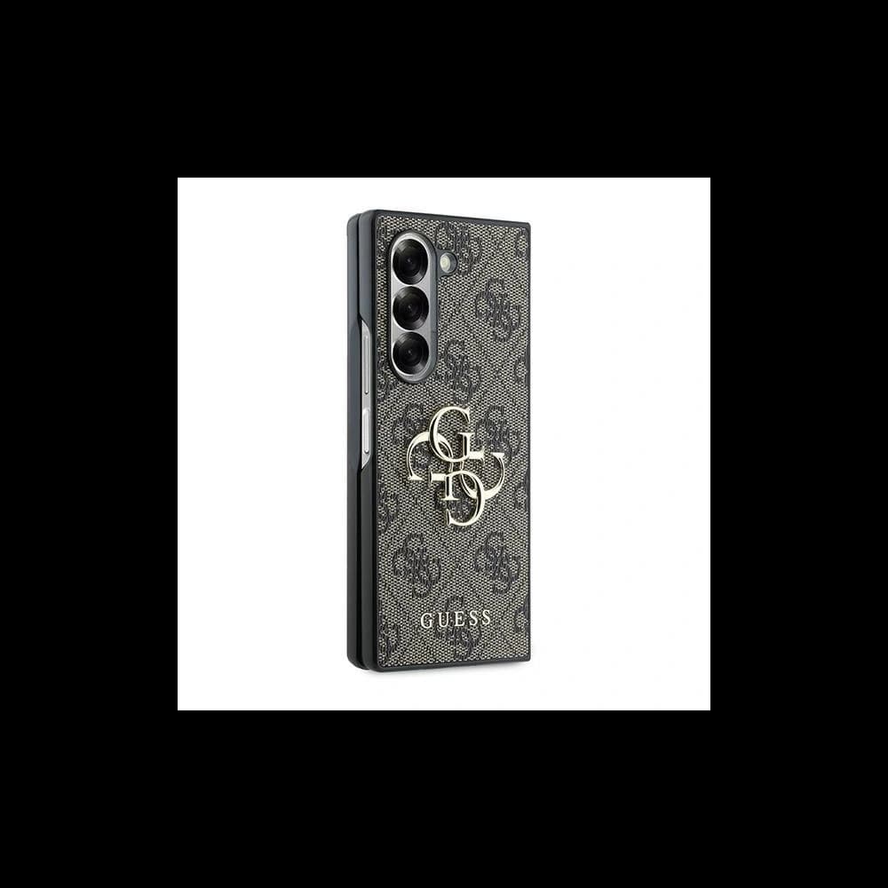 Etui Guess GUHCZFD64GMGBR Samsung Galaxy Z Fold6 Leather 4G Metal Logo hnědá - 5