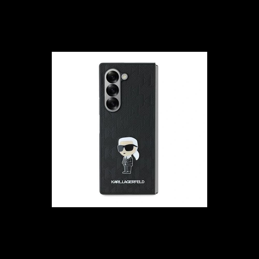 Case Karl Lagerfeld KLHCZFD6SAPKINPKK Samsung Galaxy Z Fold6 Saffiano Ikonik Pin black - 2