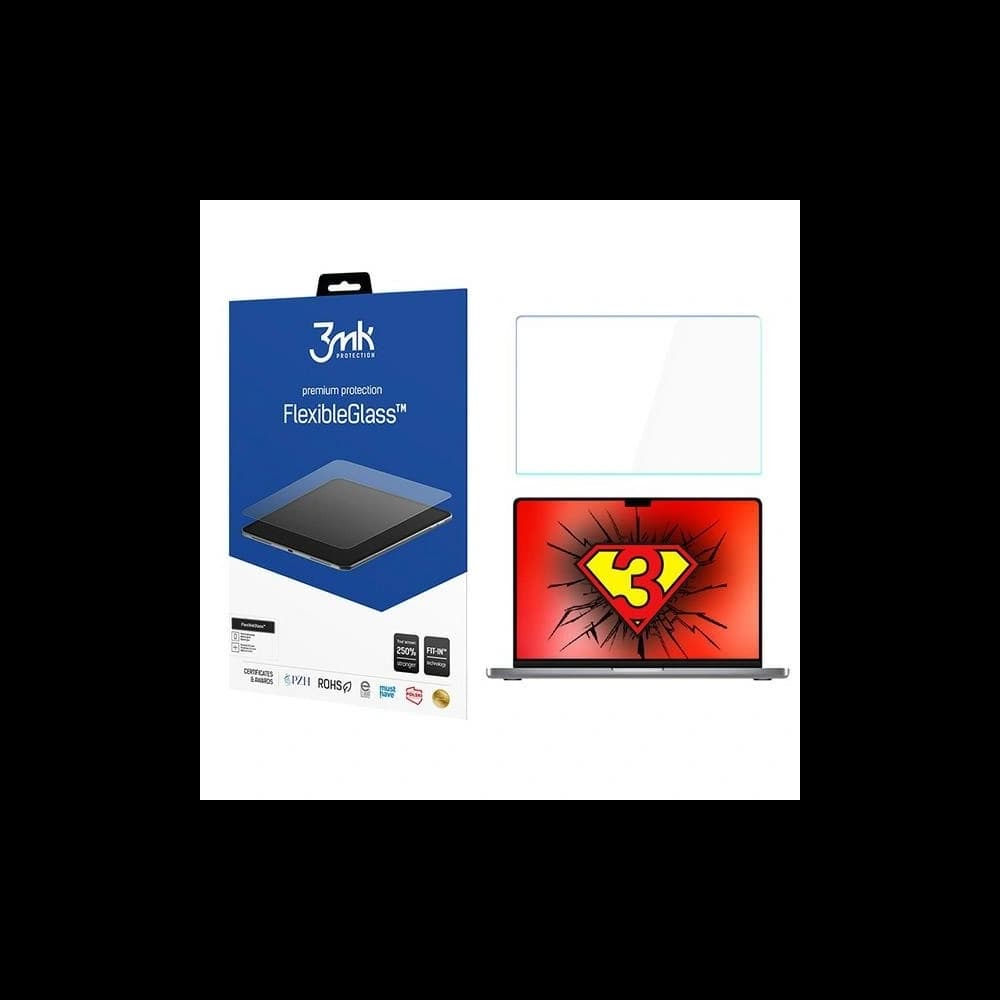 Sticlă hibridă 3MK FlexibleGlass Apple MacBook Pro 14" 2021-2025 (M1/M2/M3/M4/M5) - 1