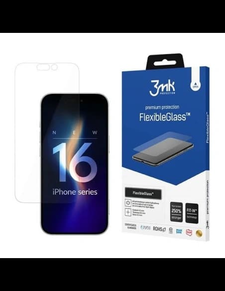 Szkło hybrydowe 3MK FlexibleGlass Apple iPhone 16 Plus
