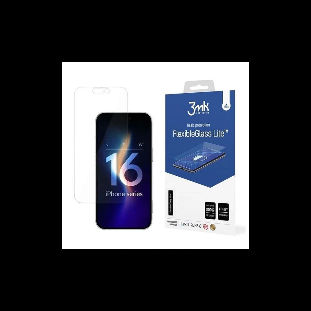 Hibrid üveg 3MK FlexibleGlass Lite Apple iPhone 16 Plus - 1
