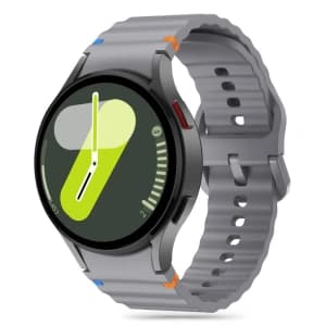 Tech-Protect Silicone Sport Samsung Galaxy Watch 4/5/5 Pro/6/7/FE Crayon Grey