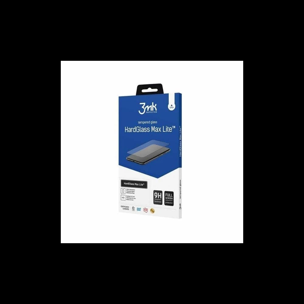 Tvrzené sklo 3MK HardGlass Max Lite Motorola Moto G54 / Power Edition černé - 1