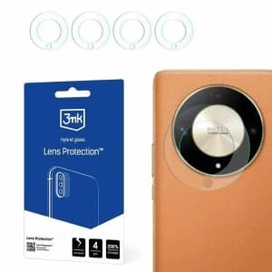 Hybridní sklo na objektiv fotoaparátu 3MK Lens Protect Honor Magic6 Lite 5G [4 PACK]