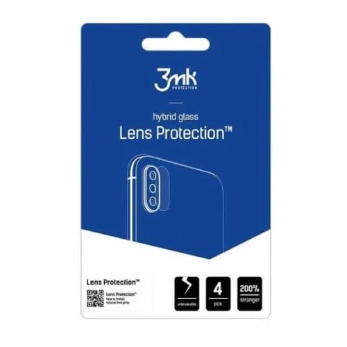 Hârtie hibridă pentru obiectivul aparatului 3MK Lens Protect Motorola Edge 50 Neo [4 PACK]