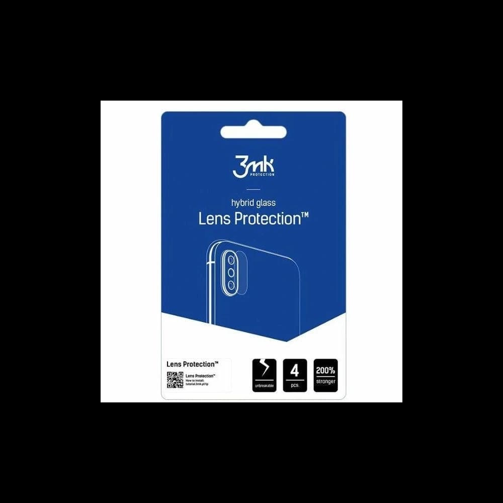 Hybridglas für die Kameraobjektiv 3MK Lens Protect Realme C51/C53 [4 PACK] - 1