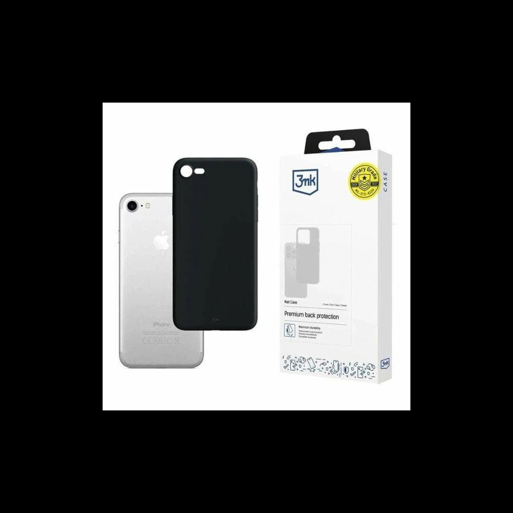 Case 3MK Matt Case Apple iPhone 7/8 black - 1