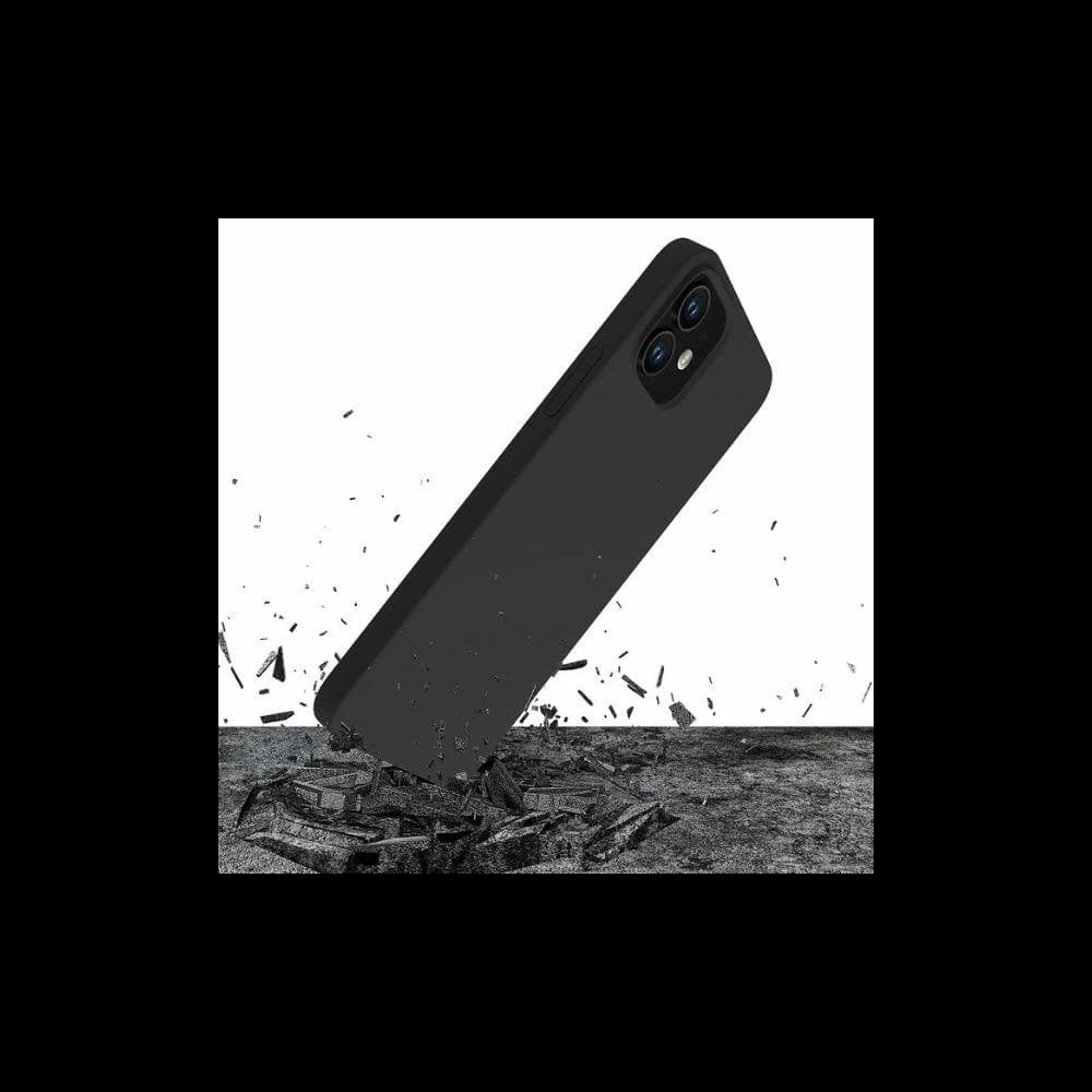 Etui 3MK Silicone Case Apple iPhone 7/8/SE 2020/2022 czarny - 4