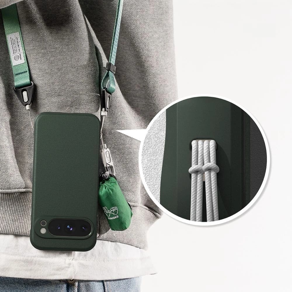 Etui Ringke Onyx Google Pixel 9 Pro XL Sötétzöld - 7