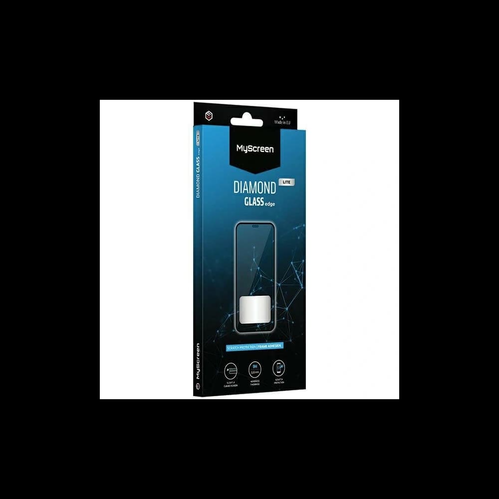 Tempered glass MyScreen Diamond Glass Edge Lite Full Glue for Google Pixel 8 Pro black - 1