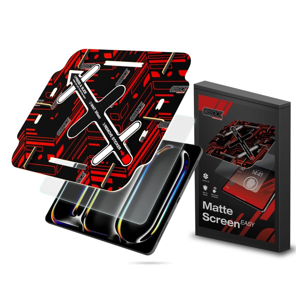 Matná fólie GrizzGlass MatteScreen Easy pro Apple iPad Pro 7th 13" - 1