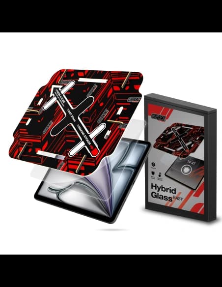 Szkło hybrydowe GrizzGlass HybridGlass Easy do Apple iPad 10.9" 2022 / 11" 2025