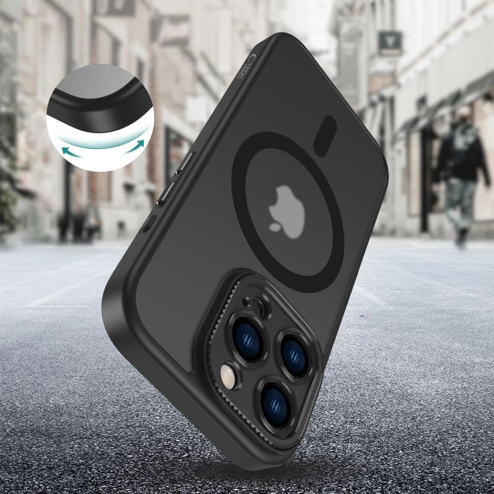 Případ Tech-Protect MagCam MagSafe Apple iPhone 16 Pro Max Matná černá - 3