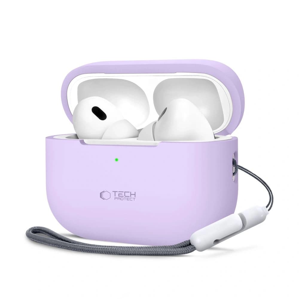 Tech-Protect Silikon Apple Airpods Pro 1 / 2 Lavendel - 1