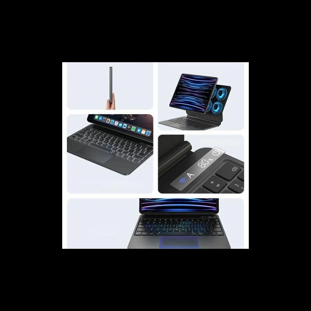 USAMS Miaoke Serie Apple iPad Pro 12.9 2018/2020/2021/2022 (3., 4., 5., 6. Generation) schwarz - 9