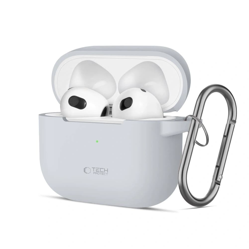 Tech-Protect Silicone Hook Apple Airpods 3 Crayon Grey - 1