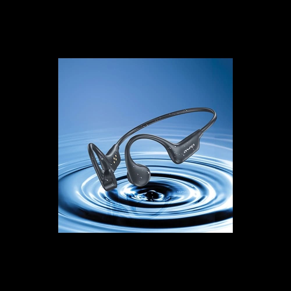 AWEI A899BL bone conduction wireless headphones black - 2