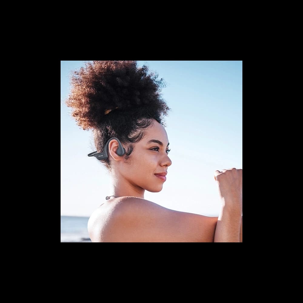 AWEI A899BL bone conduction wireless headphones black - 3