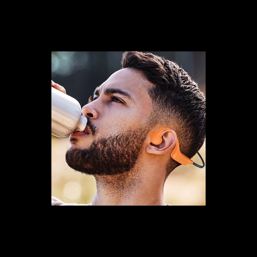 AWEI A899BL bone conduction wireless headphones black - 4