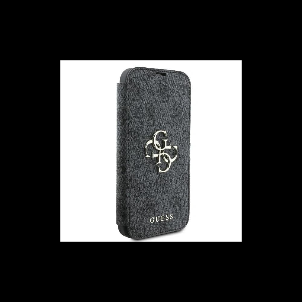 Etui Guess GUBKP16M4GMGGR Apple iPhone 16 Plus book 4G Metal Logo czarny - 4