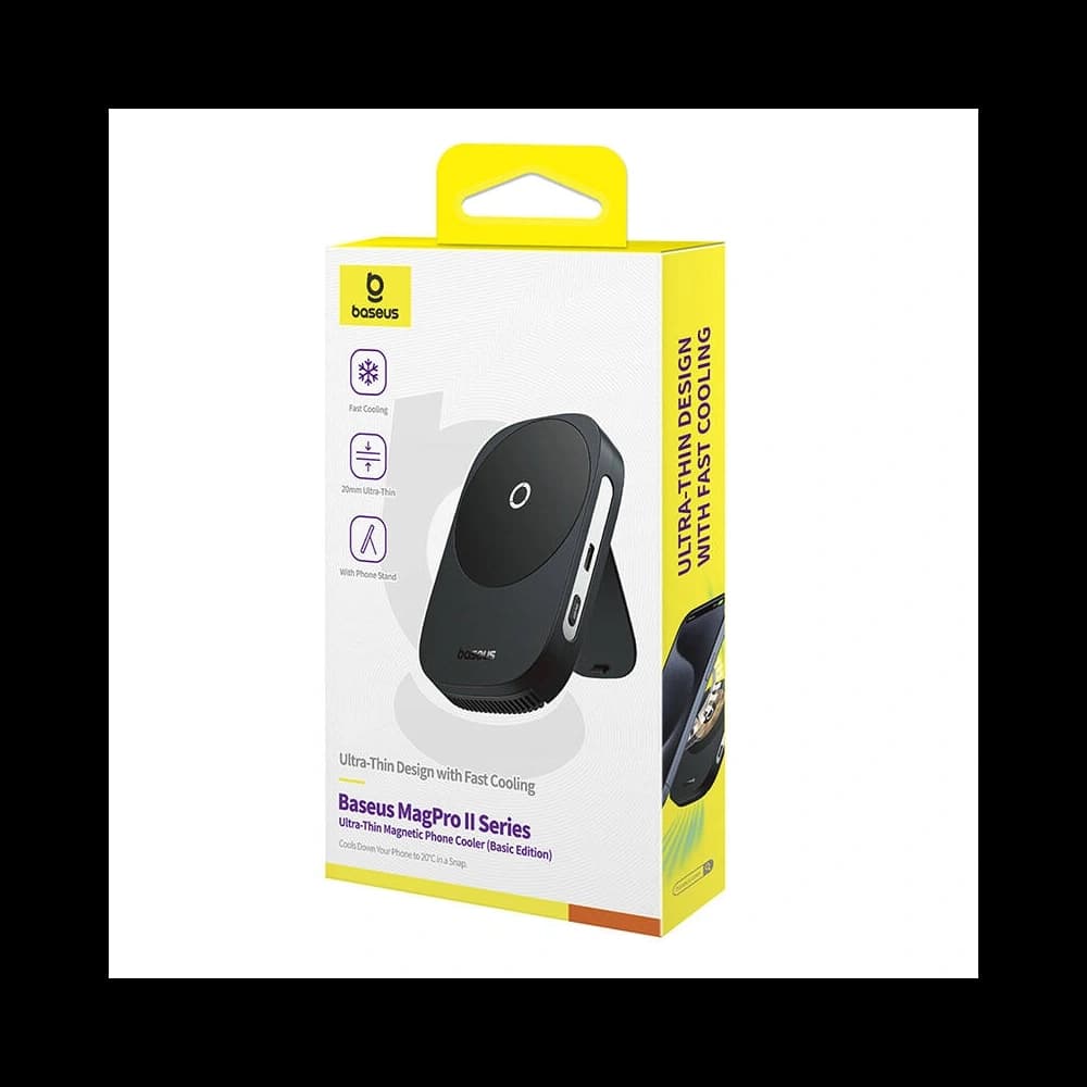 Baseus MagPro II Ultra-Thin cooling holder (black) - 7