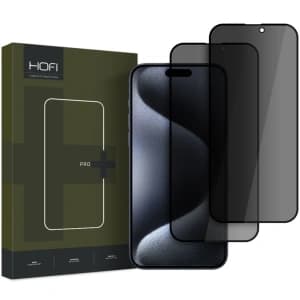 Hofi Anti Spy Glass Pro+ Apple iPhone 16 Plus Ochrana soukromí [2 PACK]