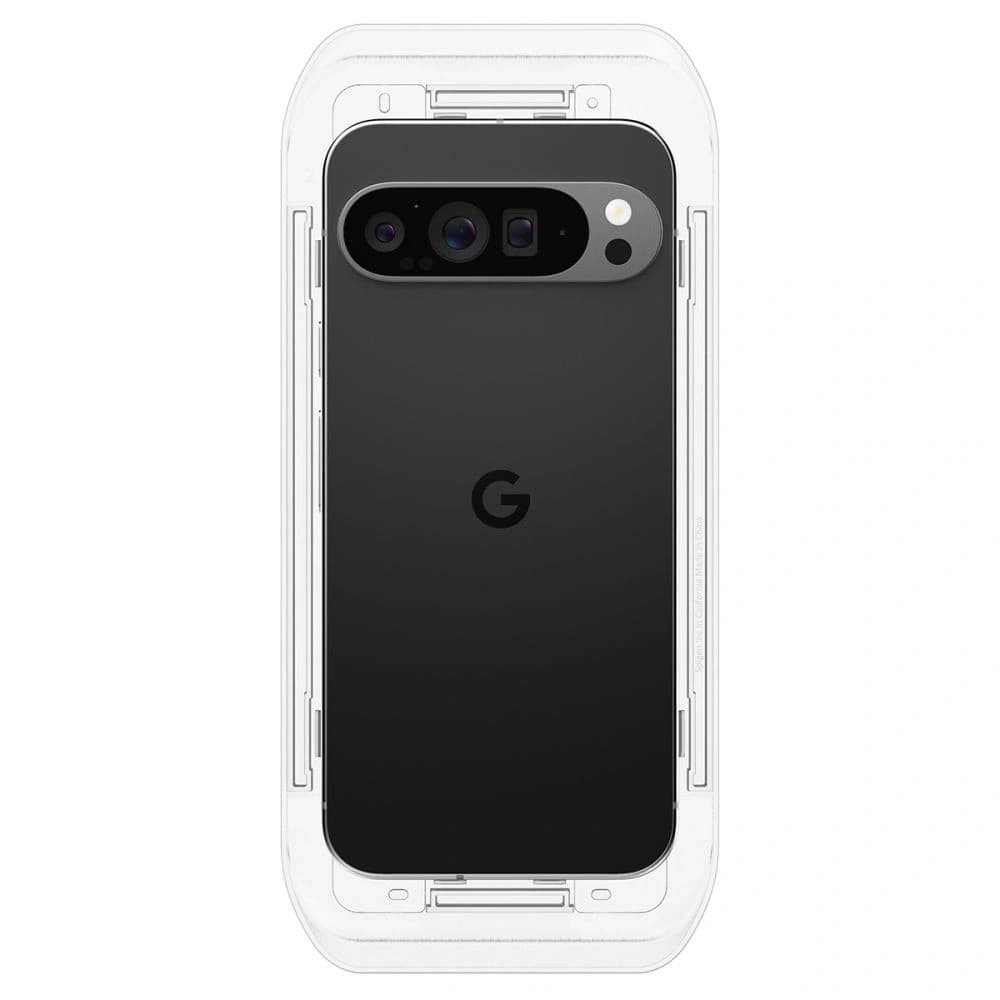 Spigen GLAS.tR ez Fit Google Pixel 9 / 9 Pro / 10 / 10 Pro Klar [2 PACK] - 8