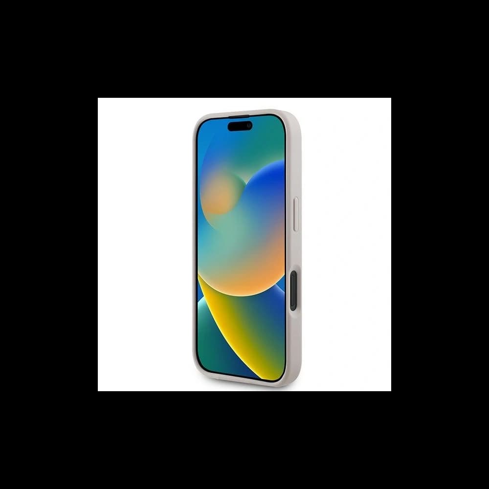 Guess GUHMP16MG4GFRP Apple iPhone 16 Plus Hartschale 4G Ring Classic Logo MagSafe pink - 5