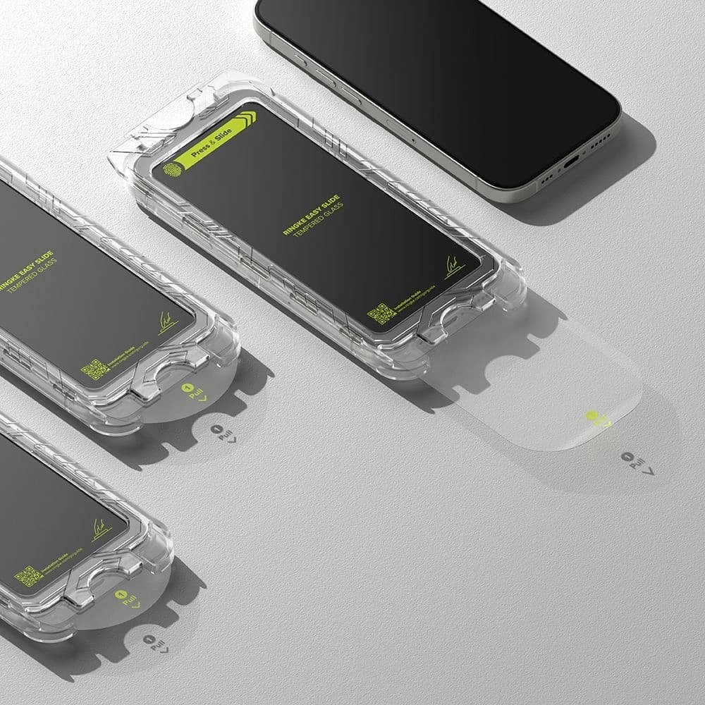 Ringke Easy Slide Apple iPhone 16 Pro Max Fekete [2 PACK] - 5