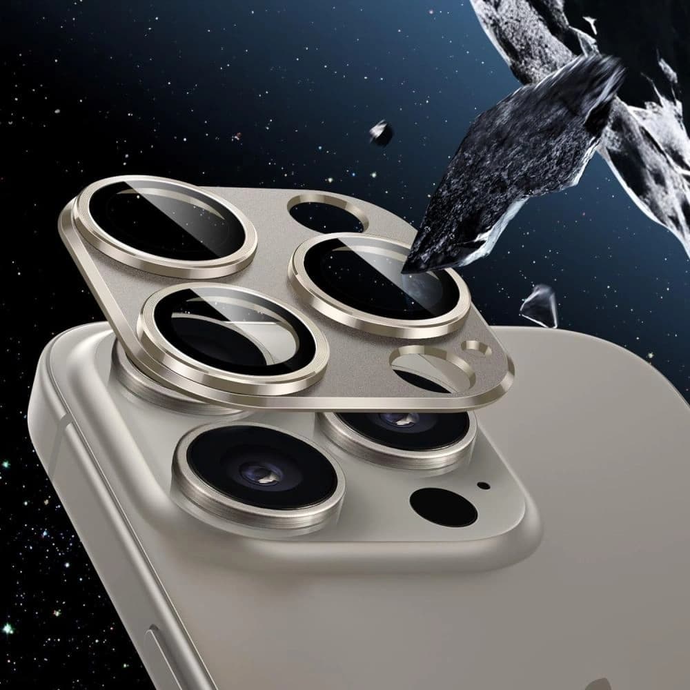 Szkło na obiektyw aparatu Hofi Fullcam Pro+ Apple iPhone 16 / 16 Plus Black - 3