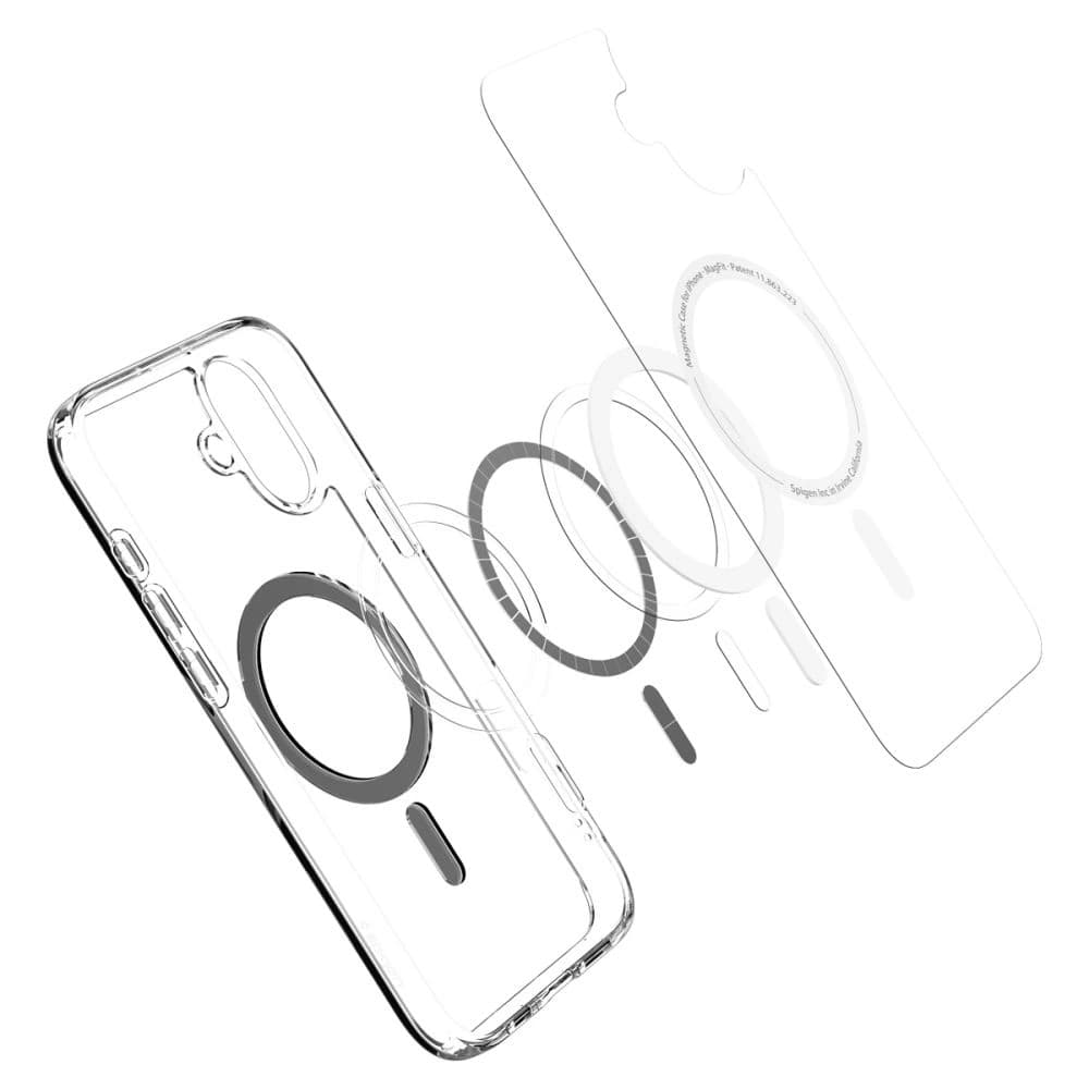 Etui Spigen Ultra Hybrid Mag Magsafe Apple iPhone 16 Plus Black - 5