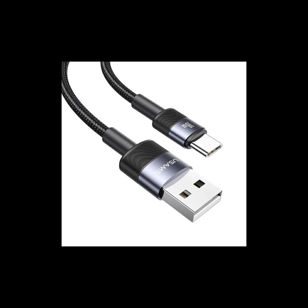 USAMS USB-A / USB-C kabel 3A 1.2m Rychlé nabíjení zázrak - 1