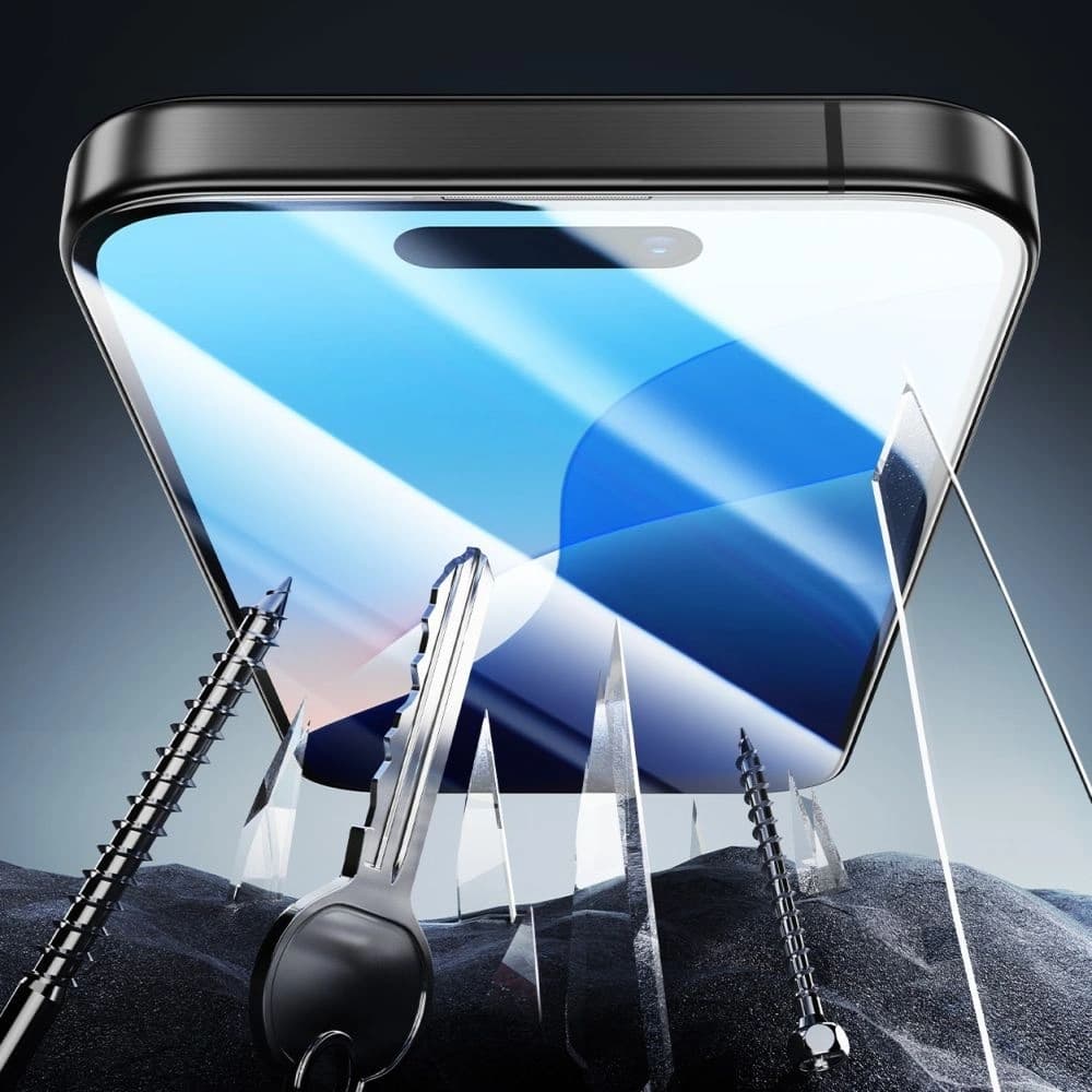 Sicherheitsglas ESR Armorite Apple iPhone 16 Pro Max Schwarz - 3