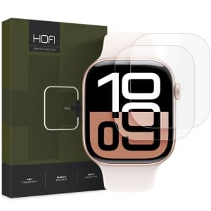 Hydrogel fólia Hofi Hydroflex Pro+ Apple Watch 10 / 11 42mm Átlátszó [2 PACK]