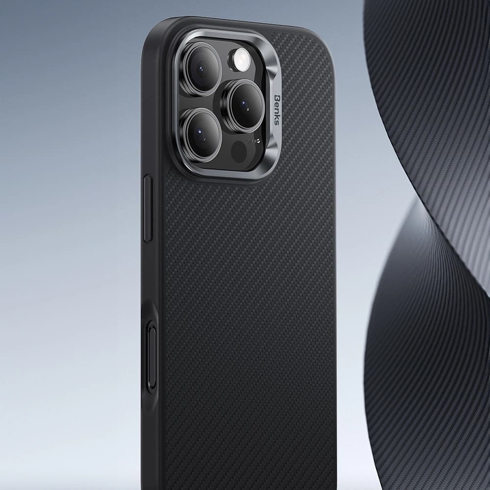 Benks MagClap MagSafe ArmorPro Kevlar pouzdro 600D Apple iPhone 16 Pro - 9