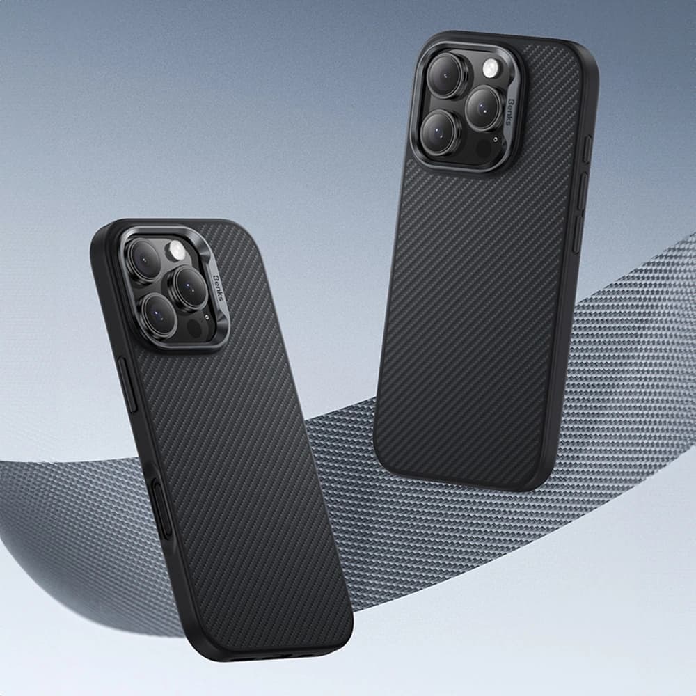 Benks MagClap MagSafe ArmorPro Kevlar pouzdro 600D Apple iPhone 16 Pro - 10