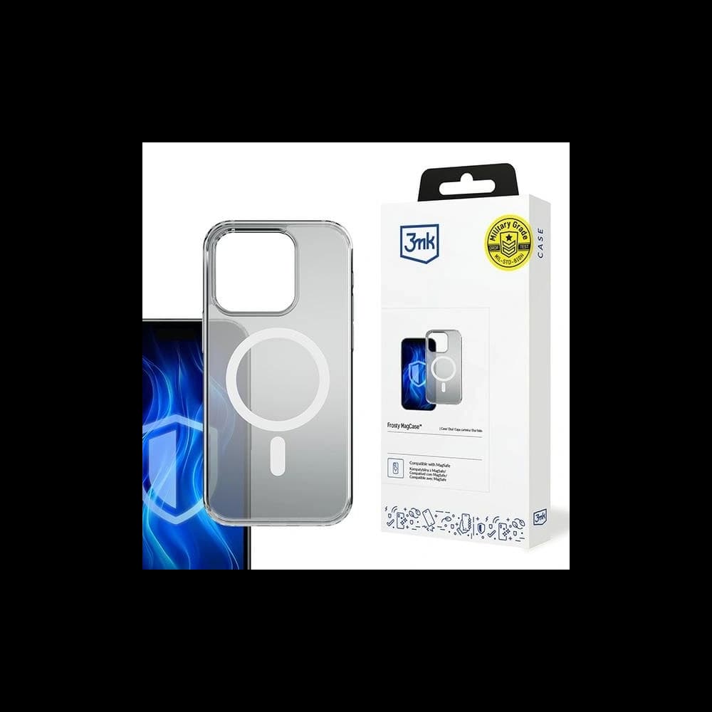 3MK Frosty MagCase Apple iPhone 16 Pro white - 1