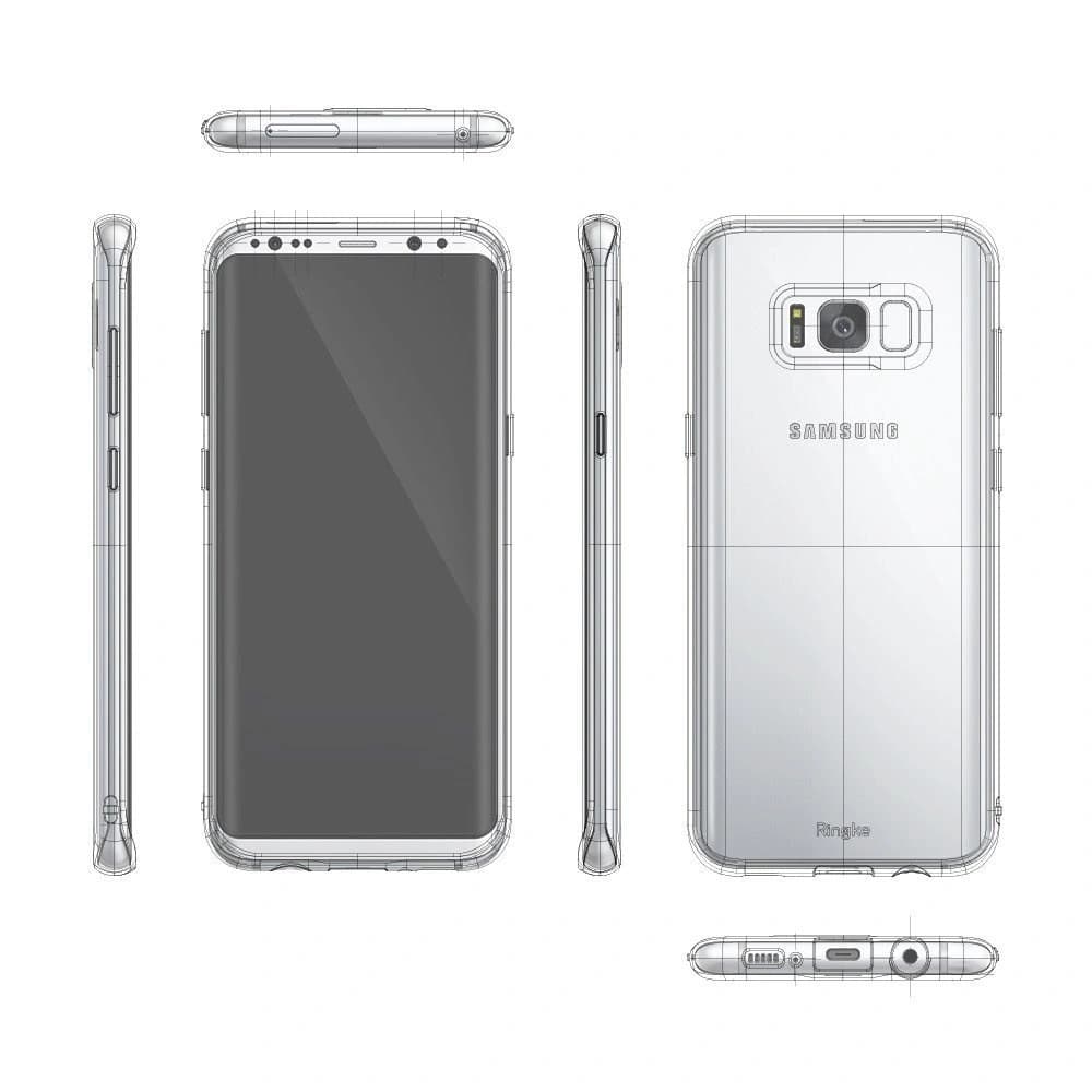 Ringke Air Samsung Galaxy S8 Plus Smoke Black - 4