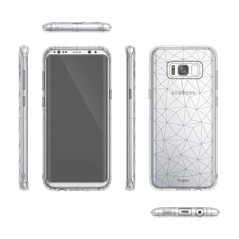 Ringke Air Prism Samsung Galaxy S8 Plus Smoke Black - 6