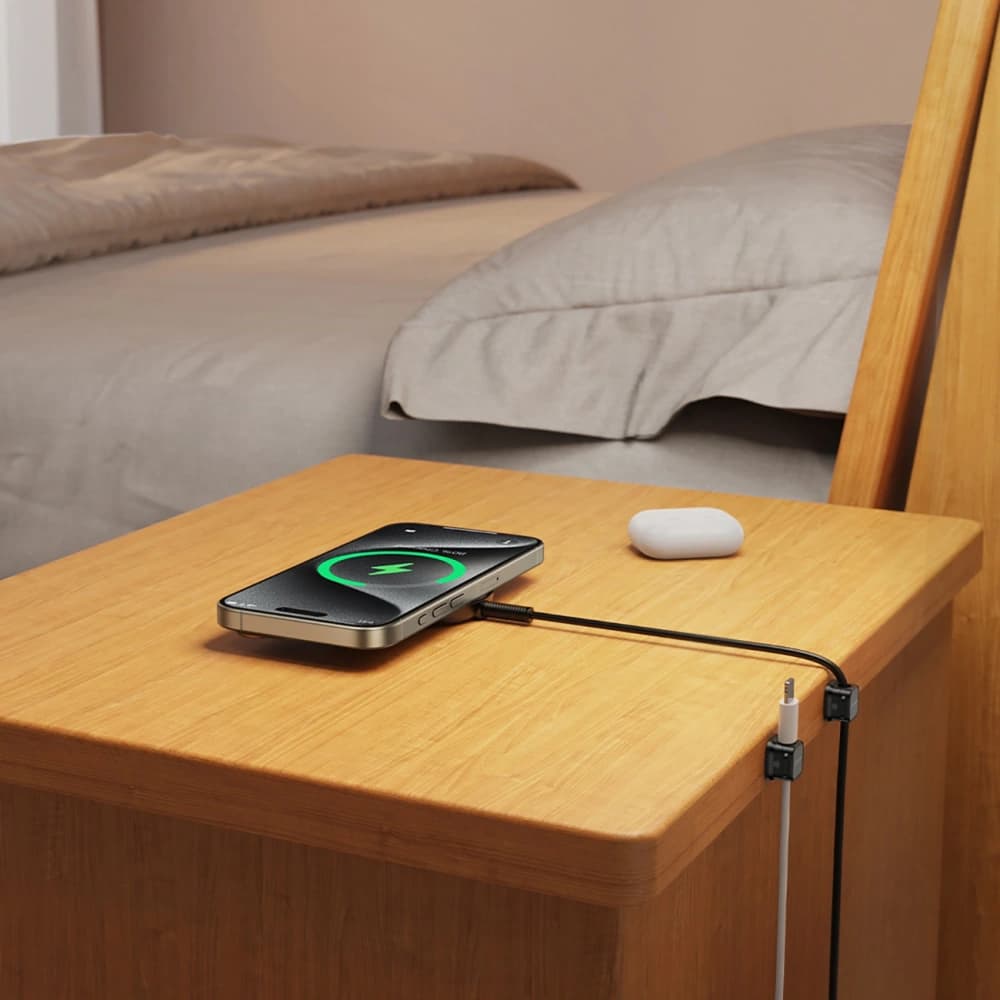 Joyroom Kabelorganisator JR-ZS368 magnetisch schwarz (6 Stück) - 10