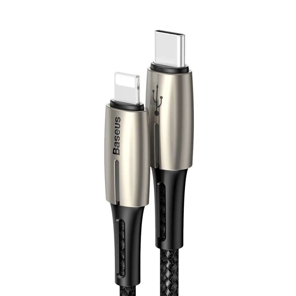 Baseus Waterdrop Cable Type-C to iP PD 18W 1.3m Black - 3