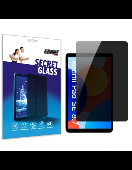 Matowe szkło prywatyzujące GrizzGlass SecretGlass do Xiaomi Redmi Pad SE 8.7