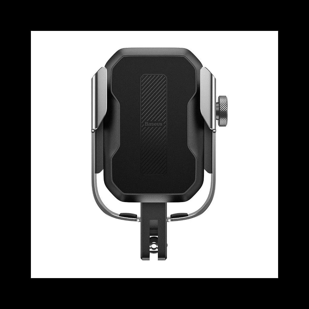 Uchwyt do telefonu Baseus Armor pentru motocicletă / bicicletă / trotinetă / scuter (argintiu) - 1