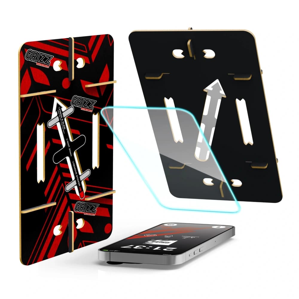 Szkło hybrydowe GrizzGlass HybridGlass Easy do Apple iPhone 16 Pro Max - 1