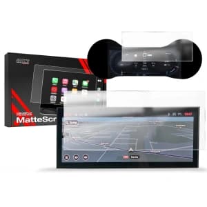 Matte GrizzGlass CarDisplay Protection Alfa Romeo Junior 10,25" 2024-2025 [2in1]