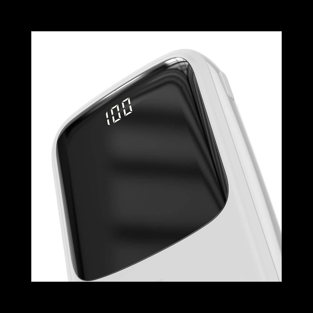 Powerbank Baseus Qpow z kablem Lightning, 10000mAh, 3A, 15W (biały) - 5